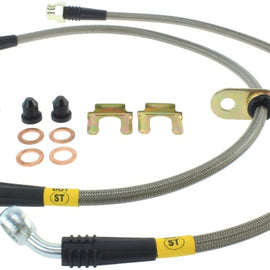 StopTech 08-09 WRX Stainless Steel Rear Brake Lines