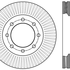 StopTech Power Slot 12-15 Ford F-250/F-350 Front Left Slotted Rotor