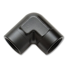 Vibrant 1/8in NPT 90 Degree Female Pipe Coupler Fitting