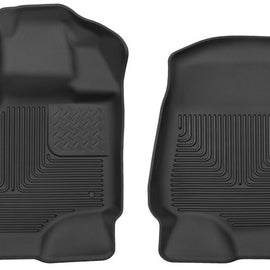 Husky Liners 15-23 Ford F-150 S.Crew/S.Cab X-Act Contour Black Front Seat Floor Liners