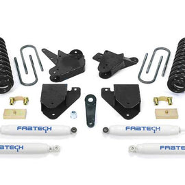 Fabtech 05-07 Ford F250 2WD V10 & Diesel 6in Basic Sys w/Perf Shks