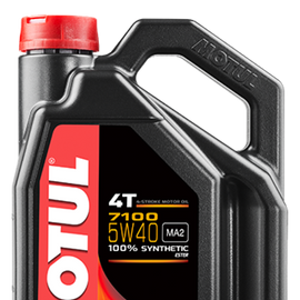 Motul 4L 7100 Synthetic Motor Oil 5W40 4T