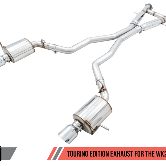 AWE Tuning 2020 Jeep Grand Cherokee SRT Touring Edition Exhaust - Chrome Silver Tips