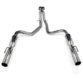 SLP 2005-2006 Pontiac GTO LS2 LoudMouth II Cat-Back Exhaust System w/ PowerFlo X-Pipe