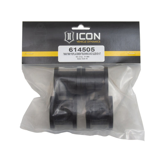 ICON 78600 / 78601 Replacement Bushing & Sleeve Kit