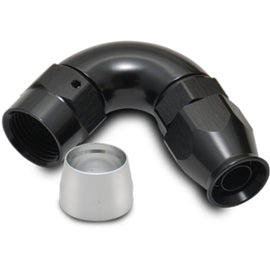 Vibrant -8AN 120 Degree Hose End Fitting for PTFE Lined Hose