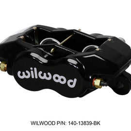 Wilwood Caliper-Forged DynaliteI-Black 1.38in Pistons .81in Disc