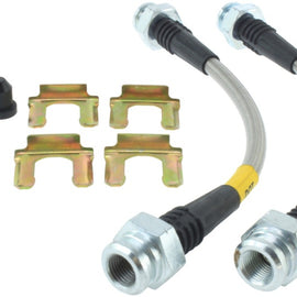 StopTech 2/89-96 Nissan 300ZX (Exc Turbo)/6/89-96 300ZX Turbo Stainless Steel Rear BBK Brake Lines