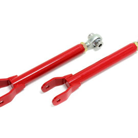 BMR 10-15 5th Gen Camaro Trailing Arms Rear w/ Single Adj. Rod Ends - Red