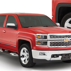 Bushwacker 15-18 Chevy Silverado 2500 HD Fleetside OE Style Flares 4pc 78.8/97.8in Bed - Black