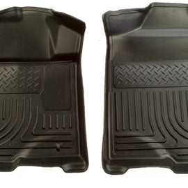 Husky Liners 09-12 Ford F-150 Regular/Super/Super Crew Cab WeatherBeater Black Floor Liners