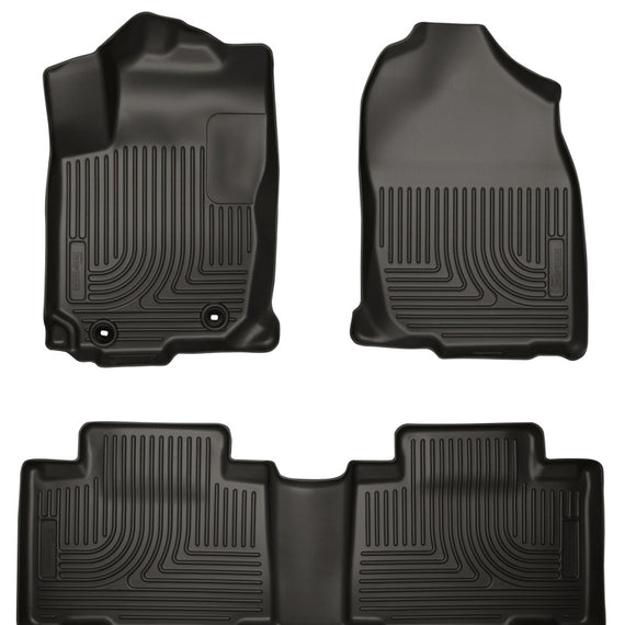 Husky Liners 13 Toyota RAV4 Weatherbeater Black Front & 2nd Seat Floor Liners