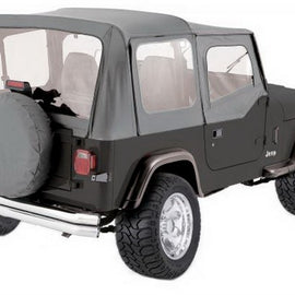 Rampage 1976-1983 Jeep CJ5 Complete Top - Grey Denim