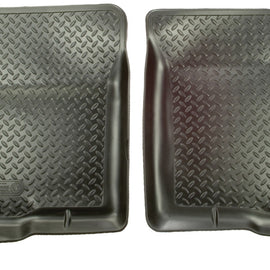 Husky Liners 04-12 Chevy Colorado/GMC Canyon Regular/Extended Cab Classic Style Black Floor Liners