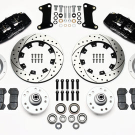 Wilwood Dynapro 6 Front Hub Kit 12.19in Drilled 67-69 Camaro (*Line Kit Needed*)