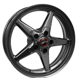 Race Star 92 Drag Star 17x9.50 5x115bc 6.13bs Direct Drill Metallic Gray Wheel