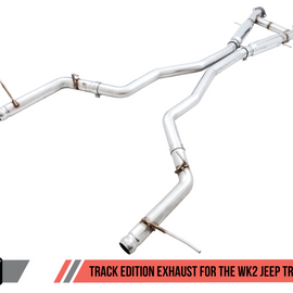 AWE Tuning 2020 Jeep Grand Cherokee SRT/Trackhawk Track Edition Exhaust - Use w/Stock Tips