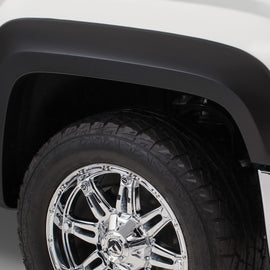 Bushwacker 14-15 GMC Sierra 1500 Extend-A-Fender Style Flares 4pc - Black