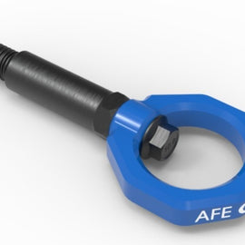 aFe Control Front Tow Hook Blue BMW F-Chassis 2/3/4/M