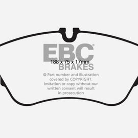 EBC 11 Audi A6 2.0 Turbo Ultimax2 Front Brake Pads