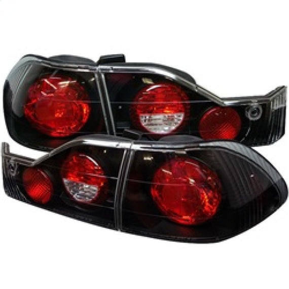 Spyder Honda Accord 98-00 4Dr Euro Style Tail Lights Black ALT-YD-HA98-BK