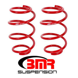BMR 15-17 S550 Mustang Front Performance Version Lowering Springs - Red