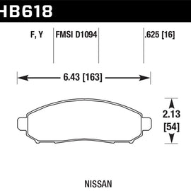 Hawk 05-10 Nissan Frontier / 05-07 Nissan Pathfinder / 09-10 Pathfinder 4.0L / 05-10 Nissan Xtrerra