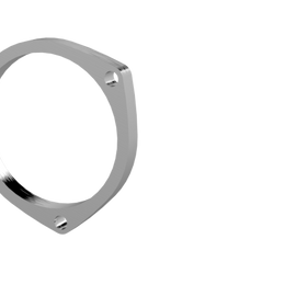 QTP 4in Weld-On QTEC 3 Bolt Flange