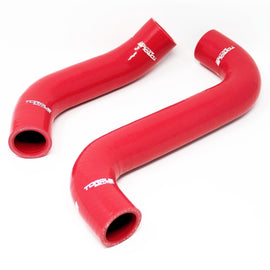 Torque Solution 02-07 Subaru WRX / 04-07 STI Silicone Radiator Hose Kit - Red