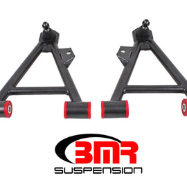 BMR 94-04 Mustang Lower Non-Adj. A-Arms (Coilover Only) w/ STD. Ball Joint (Poly) - Black Hammertone