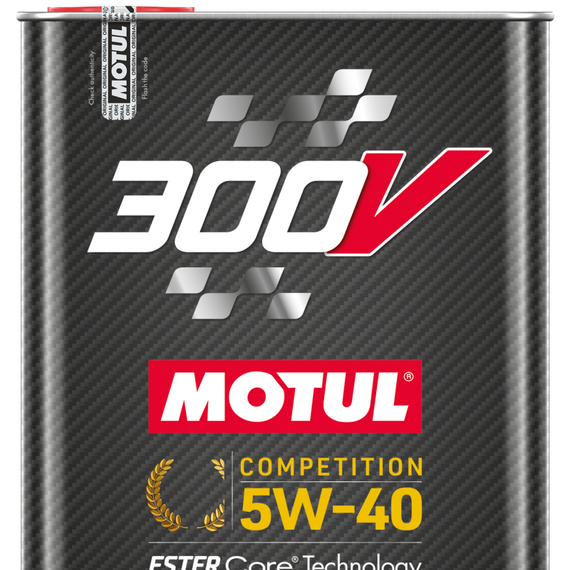 Motul 2L Synthetic-ester Racing Oil 300V COMPETITION 5W40 10x2L