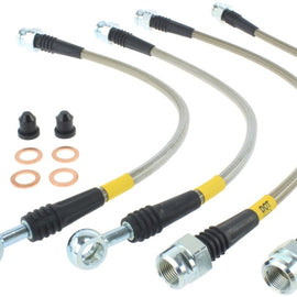 StopTech 07-08 Cadillac Escalade Stainless Steel Rear Brake Lines