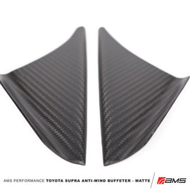 AMS Performance 2020+ Toyota GR Supra Anti-Wind Buffeting Kit - Matte Carbon