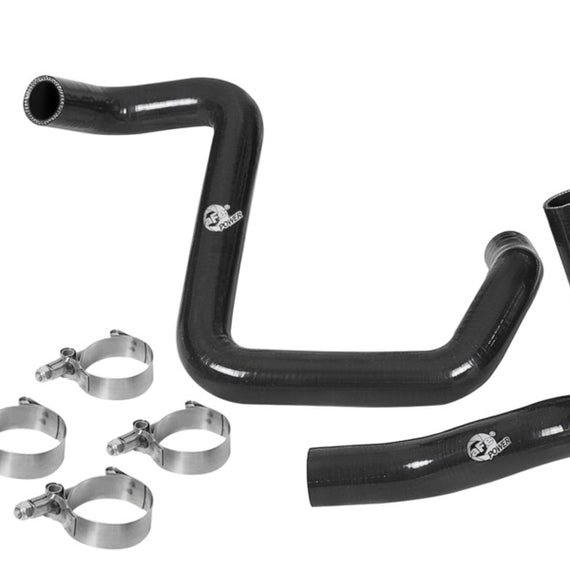 aFe BladeRunner Silicone Radiator Hose Kit 12-18 Jeep Wrangler (JK) V6 3.6L - Black