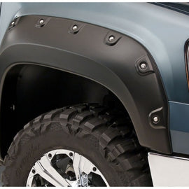 Bushwacker 11-14 GMC Sierra 3500 Fleetside Boss Pocket Style Flares 4pc Excludes Dually - Black