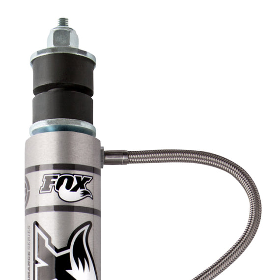 Fox 2.0 Performance Series 8.1in. Smooth Body Reservoir Shock w/Stem Mount (Alum) Std Travel - Black