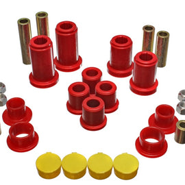 Energy Suspension 99-07 General Motors (Various) Red Front End Control Arm Bushing Set