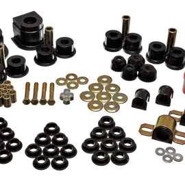 Energy Suspension 86-91 Mazda RX7 Black Hyper-Flex Master Bushing Set