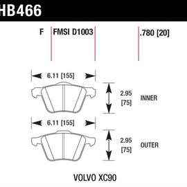 Hawk LTS Street Brake Pads