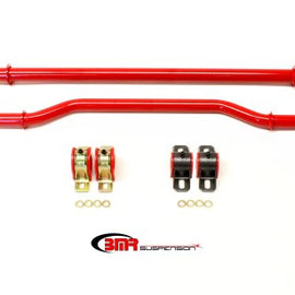 BMR 13-15 5th Gen Camaro Front & Rear Sway Bar Kit w/ Bushings - Red