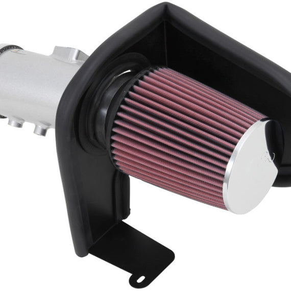 K&N 13-14 Honda Accord 3.5L V6 69 Series Typhoon Air Intake System - Silver Cold Air Intake Kit