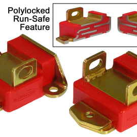 Prothane GM Motor Mounts - Type A Short - Red
