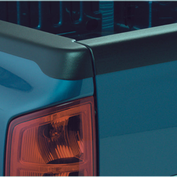 Bushwacker 07-14 Chevy Silverado 1500 Fleetside Bed Rail Caps 78.7in Bed - Black