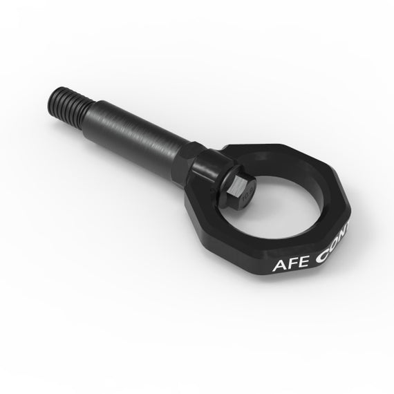 aFe Control Front Tow Hook Black 20-21 Toyota GR Supra (A90)
