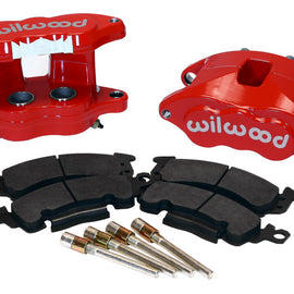 Wilwood D52 Rear Caliper Kit - Red 1.25 / 1.25in Piston 1.28in Rotor