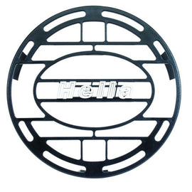 Hella Stone Shield Round Plastic Black Hella Logo Light Cover