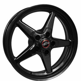 Race Star 92 Drag Star Bracket Racer 17x10.5 5x4.50BC 7.6BS Gloss Black Wheel - Single Bead Lock