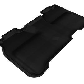 3D MAXpider 2014-2019 Chevrolet Silverado Crew Cab Kagu 2nd Row Floormats - Black