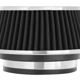 Spectre Adjustable Conical Air Filter 2-1/2in. Tall (Fits 3in. / 3-1/2in. / 4in. Tubes) - Black