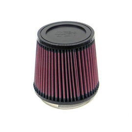 K&N Filter Universal Rubber Filter 3.75in Flange ID / 5.375in Base OD / 4.375in Top OD / 5in Height